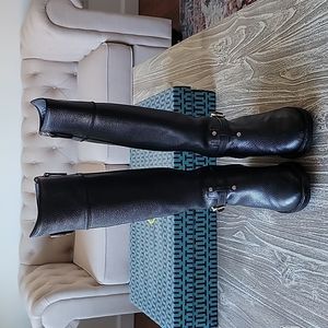 Tory Burch leather riding boots